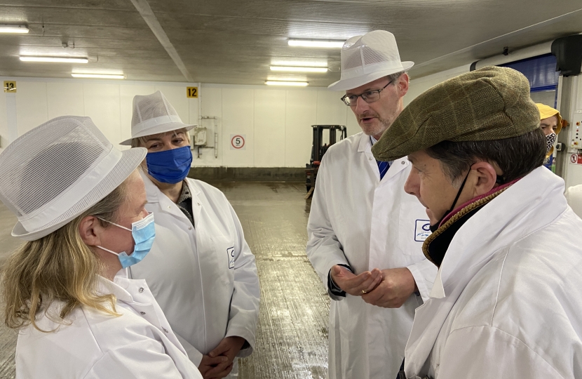 Lia Nici MP (Centre-Left) with Felicity Buchan MP (Left)