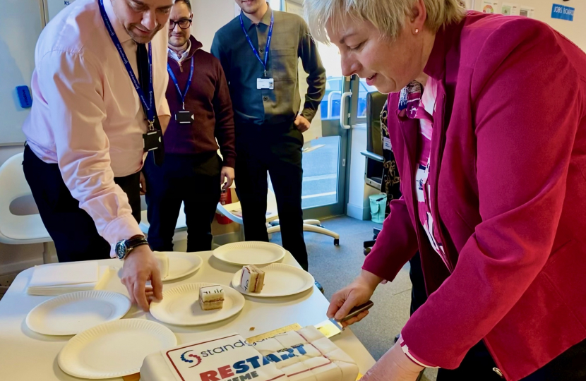 Cutting of the cake